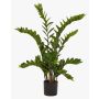 Umělá rostlina zamioculcas SIMANO, 110cm