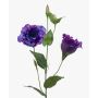 Umělá květina Lisianthus JENO, fialová, 60cm, Ø6-8cm
