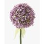 Umělé Allium DURBAN, světle fialové, 70cm, Ø9cm