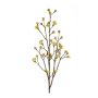 Umělá větev javoru LIUVA s květy, žlutá, 110cm