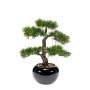 Umělý bonsai cedr ADARA v keramickém květináči, 35 cm