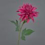 Umělá květina dahlia CINTHIA, růžová, 60cm, Ø16cm