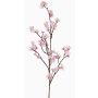 Větev z umělého třešňového květu ARIELLE s květinami, růžová, růžovo-fuchsiový, 100cm, Ø1,5-3,5cm