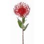 Umělá Protea BAILY, červená, 55cm, Ø10cm