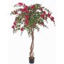 Umělá bugenvilea lysá OFRA, skutečné kmeny, květiny, pro interiér i exteriér, fuchsiová, 180cm