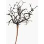 Umělý korál SPUNKY na zápichu, třpytky, černý, 20cm