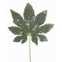 Umělecká plachta Aralia prostěradlo HERRO, třpytky, zelené, 20cm