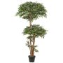 Umělý strom Ruscus NEOSHO v dekorativním květináči, přírodní kmeny, 170cm