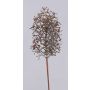 Dekorativní umělá větvička z bobulí VARDALIN s plody, zeleno-růžová, 80cm