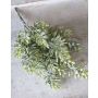 Umělý chmelový keř HASSO, zápich, zelenobílá, 30cm