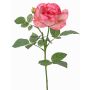 Umělá růže WAIOLA, růžovo-fuchsiová, 65cm, Ø11cm