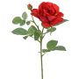 Umělá růže WAIOLA, červená, 65cm, Ø11cm