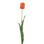 Umělá tulipán SIDRA, oranžová, 65 cm