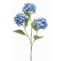 Umělá větev hortenzie GRACELYN, modrá, 75cm