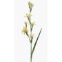 Umělý gladiolus GROWEL, žlutý, 105cm