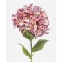 Umělá hortenzie BRITTANY, broskvově fialová, 90cm