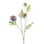 Umělá větvička Scabiosa RUXTER, fialová, 60cm
