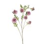 Umělá větev Scabiosa RUXTER, světle růžová, 115cm