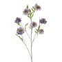 Umělá větev Scabiosa RUXTER, fialová, 115cm
