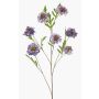 Umělá větev Scabiosa RUXTER, fialová, 115cm