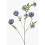 Umělá větev Scabiosa RUXTER, modrá, 115cm