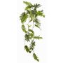 Umělá závěsná rostlina Philodendron selloum SNALVI na tyči, 90cm