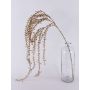 Umělá větev rhipsalis HASAN, třpytky, zlatá, 120cm