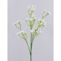 Umělý šater CECILIA, bílý, 70cm, Ø1cm