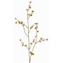 Umělá Stirlingia latifolia COLLAN, oranžová, oranžovo-zelená, 75cm, Ø1cm