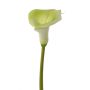 Umělá calla MIRAC, zeleno-bílá, 75cm, 12x15cm