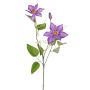 Umělý plamének plotní DORAN, lila, 75cm, Ø11-13cm