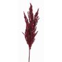 Umělá větvička pampové trávy THEMBA, vínová, burgundské, 80cm