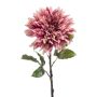 Dekorativní květina dahlia JESKA, starorůžová, 65 cm