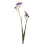 Umělá větvička frézie SVERINA, fialová, 80 cm