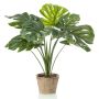 Umělý filodendron monstera deliciosa BRITI, terakotový květináč, 60cm