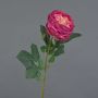 Textilní růže okrasného zelí CATINCA, tmavě růžová, 60cm