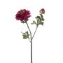 Umělá větvička ranunculus DUXLER, vínově červená, 45cm