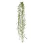 Umělý sukulent Tillandsia usneoides BLIMFY, závěsná tyč, tmavě zelená, 80cm