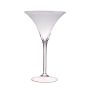 XXL sklenice na martini SACHA AIR na stojanu, čirá, 40cm, Ø25cm