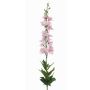 Umělá květina delphinium ROSELINE, růžová, 90cm