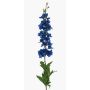 Umělá květina delphinium ROSELINE, modrá, 90cm