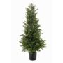 Umělý cedr ZARGEN, křížová dvířka, zelený, 90cm
