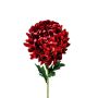 Umělá chryzantéma HIKJUN, korálová, 65cm, Ø12cm