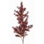 Umělá větev Asparagus umbellatus DIKERNO, burgundská, 75cm