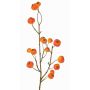 Okrasná větev jabloně NONGIH s plody, oranžová, 60cm