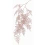 Dekorativní větev Asparagus plumosus MELFHY, závěsná, metalická světle růžová, 130cm