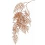 Dekorativní větev Asparagus plumosus MELFHY, závěsná, metalická měděná, 130cm