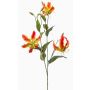 Dekorativní větvička Gloriosa TROFEL, oranžovo-žlutá, 90cm