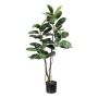 Umělý strom Ficus elastica NERET, umělý kmen, 150cm