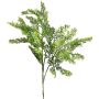 Dekorativní větvička Thuja BIRLAF, zelenožlutá, 85cm